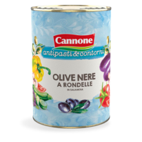 Olivy černé krájené Cannone 4kg